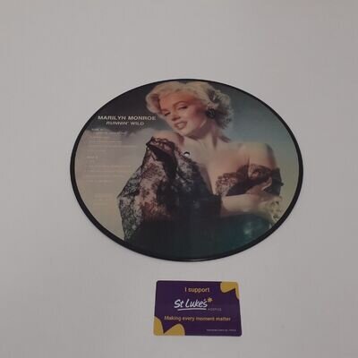 Picture Disc • MARILYN MONROE Running Wild • All Round Trading AR 30038