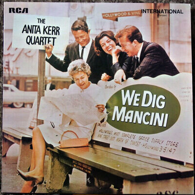 The Anita Kerr Quartet - We Dig Mancini (LP, Album, RE)