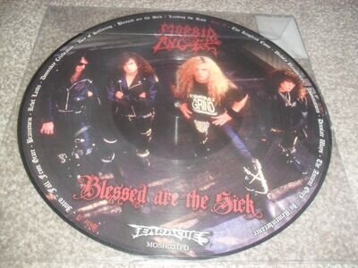 MORBID ANGEL -BLESSED ARE THE SICK- VERY HARD TO FIND PRESS LP VINYL PICTURE DIS