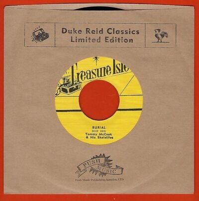 DUKE REID/TOMMY McCOOK/BABA BROOKS BAND - BURIAL/JOW SNOW CONE - (t045)