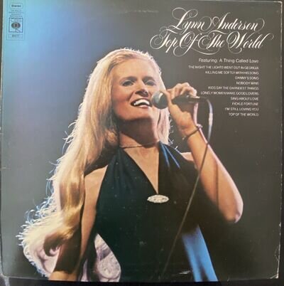 LYNN ANDERSON Top Of The World 1973 CBS Excellent A1/B1 Record Album Vinyl