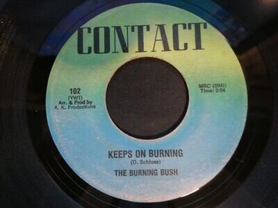 THE BURNING BUSH - EVIL EYE - 7" SINGLE - VERY GOOD+