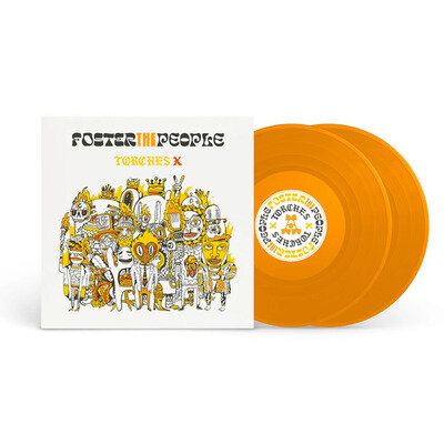 Foster the People - Torches X (Sony Music CMG) Orange 2LP Vinyl 12" Album