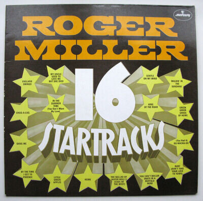 Roger Miller 20 Startracks vinyl LP Pop Country Ex/Ex