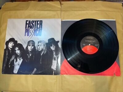 Faster Pussycat - S/T Faster Pussycat - 12”lp 1987 A1/B1 USA 1st Press Vgc+/ex