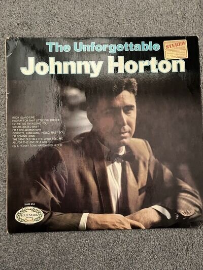 The Unforgettable Johnny Horton Lp