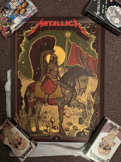 Metallica Warsaw Poster