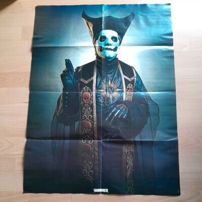 Ghost Poster Double Sided Metal Hammer 75cm X 55cm