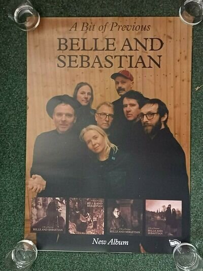 Belle and Sebastian - A Bit Of Previous ACE 2 sided promo shop poster 50 x 70cm