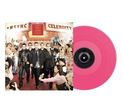 NSYNC Celebrity 20th Anniversary Hot Pink Vinyl