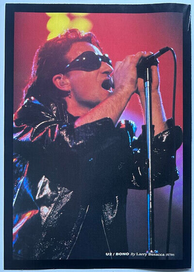 BONO - 1994 Full page UK magazine poster U2