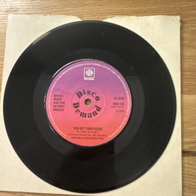 Northern Soul Vinyl 45 Mitch Ryder and the detroit wheels/You get your kicks