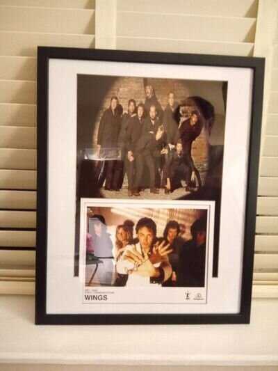 The Beatles Paul McCartney framed autograph with COA