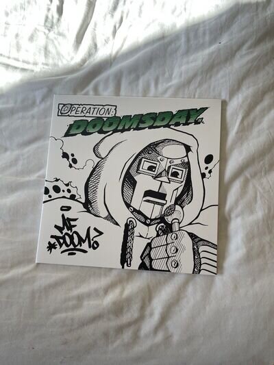 MF DOOM - Operation Doomsday 25th Anniversary Sketch Edition Vinyl 2LP