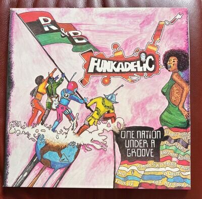 Funkadelic – One Nation Under A Groove, original vinyl LP & single. Free UK post