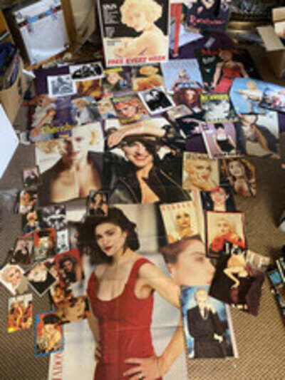 Madonna 80s and 90s job lot 1989 Cardboard Promo Display , Posters , magazines