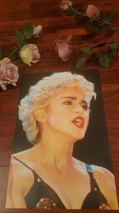 MADONNA ORIGINAL RARE POSTER 1980s **COOL** **MINT**