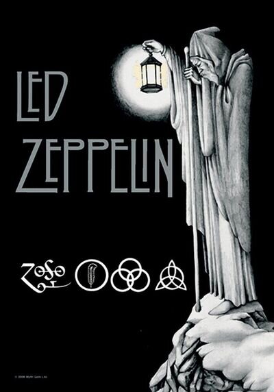 Led Zeppelin stairway to heaven fabric poster