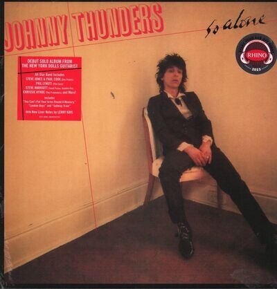 Johnny Thunders So Alone LP Vinyl NEW