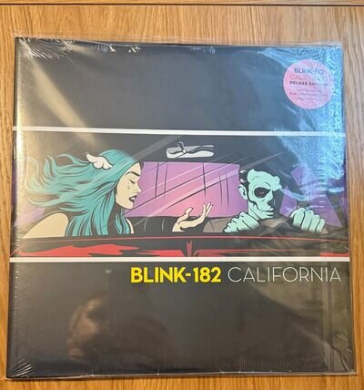 Blink 182 California Deluxe 2 Vinyl Black Pink Marble Translucent Ltd to 2000