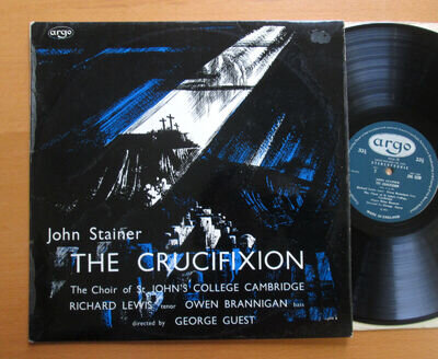 ZRG 5320 Stainer The Crucifixion Lewis Brannigan Guest 1962 Argo Oval EX/VG