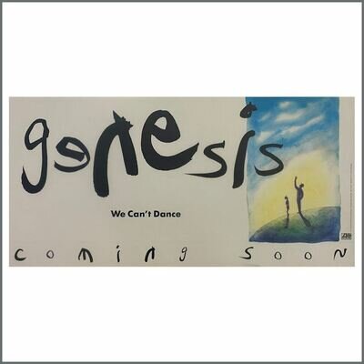 Genesis 1991 We Can’t Dance Atlantic Records Promotional Poster (USA)