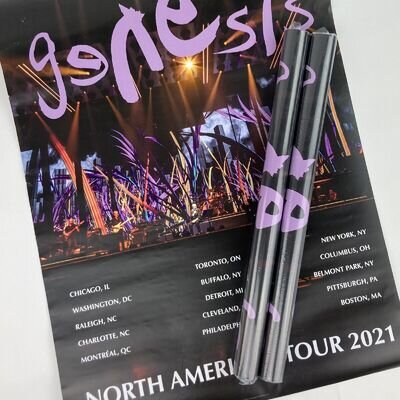 NEW Genesis Rock Band - North American Tour Original Concert Series Poster 2021