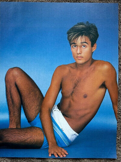 WHAM! ANDREW RIDGELEY - 1985 full page UK magazine annual poster