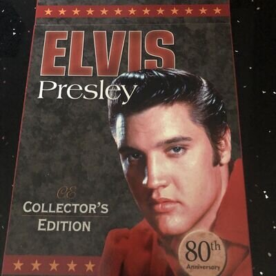 Elvis Presley 80th Anniversary Collectors Set Books Pictures Poster