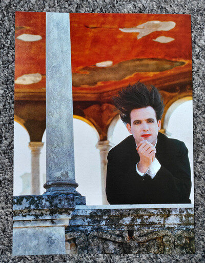 ROBERT SMITH / THE CURE - Rare Poster / Picture 1987 - Goth / New Wave