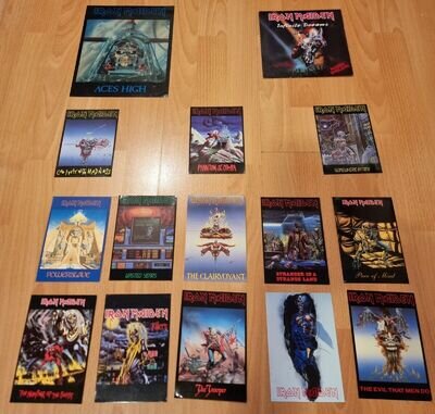 Iron Maiden: 13 Postcards, 1 Card Poster, 1 Vinyl Infinite Dreams Single Record