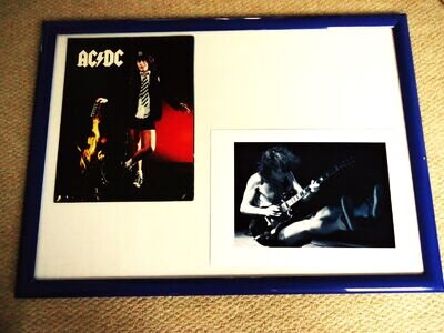 AC/DC POSTER TOUR PROGRAMME 1979 BON SCOTT VINTAGE SCOTT`S LAST TOUR + GIG PHOTO