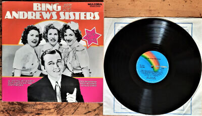 Bing Crosby And The Andrews Sisters (CDLM8041) MCA Coral (Double LP) **TESTED**