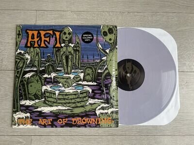 AFI - The Art of Drowning Light Purple Vinyl Rare