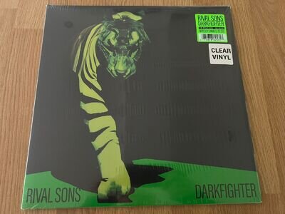 Rival Sons - Clear Vinyl LP - Darkfighter - Still has Clear Wrap - As New