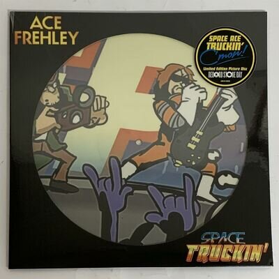 ACE FREHLEY - SPACE TRUCKIN' LIMITED 12" VINYL SINGLE PICTURE DISC (SEALED)