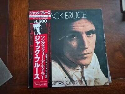 Jack Bruce ‎Songs For A Tailor 1969 Vinyl Polydor Japanese Pressing With Obi