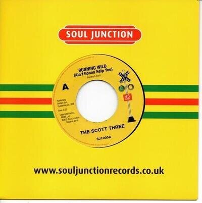 THE SCOTT THREE Running Wild / Gotta Fine A New Love - Northern Soul 45 60s 7"