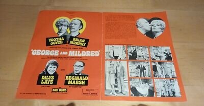 SIGNED BY GEORGE & MI LDRED. BRIAN MURPHY & YOOTHA JOYCE.PIER THEATRE BOURNMOUTH