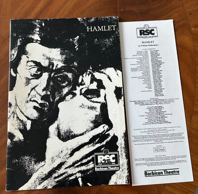 Hamlet programme RSC 1985