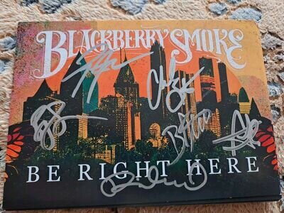 Blackberry Smoke Be Right Here Exclusive Ltd to 300 Copies With Signed Postcard