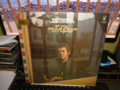 GORDON LIGHTFOOT." IF YOU COULD READ MY MIND " LP UK REISSUE 1971. REPRISE LABEL