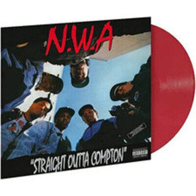 N.W.A. Straight Outta Compton Red explicit_lyrics (Vinyl) (US IMPORT)