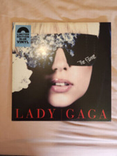 Lady Gaga The Fame Hmv Limited Edition Blue Vinyl Record