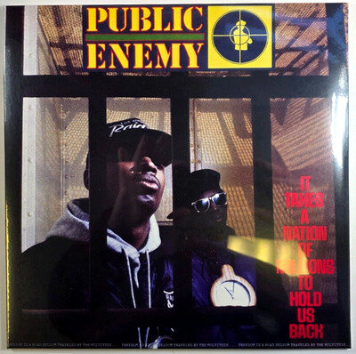 Public Enemy It Takes A Nation Of Millions To Hold Us Back LP vinyl record 180g