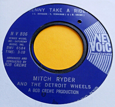 Mitch Ryder And The Detroit Wheels - Jenny Take A Ride ( NEW VOICE ) Ex