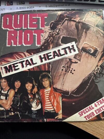 QUIET RIOT METAL HEALTH TA39681 vinyl LP.