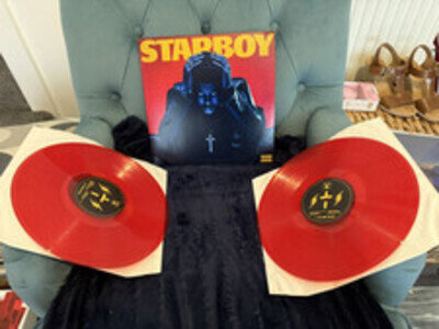 The Weeknd - Starboy - 2X Red Vinyl LP - BARGAIN!