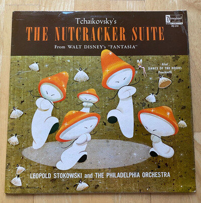 The Nutcracker Suite Tchaikovsky Stokowski from Walt Disney's Fantasia 12" vinyl