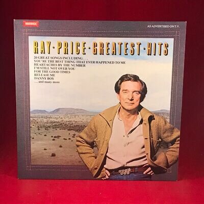 RAY PRICE Greatest Hits 1982 UK Vinyl LP record best of